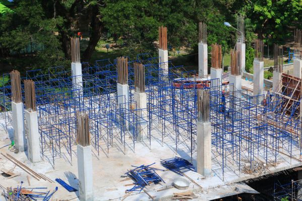 Foundation Pier Installation in Noblesville