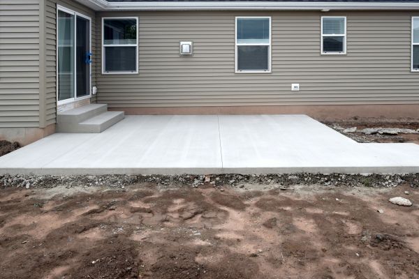 Cement Pad Installation in Noblesville