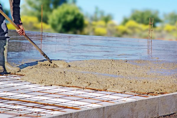 Cement Slab Laying in Noblesville