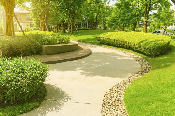 Cement Walkway Installation in Noblesville
