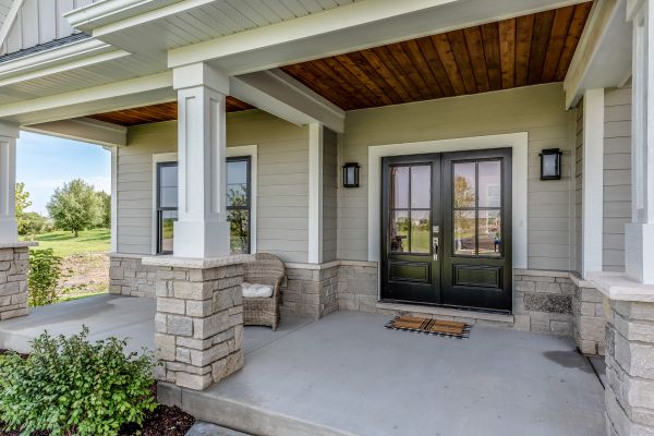 Concrete Porch Construction in Noblesville