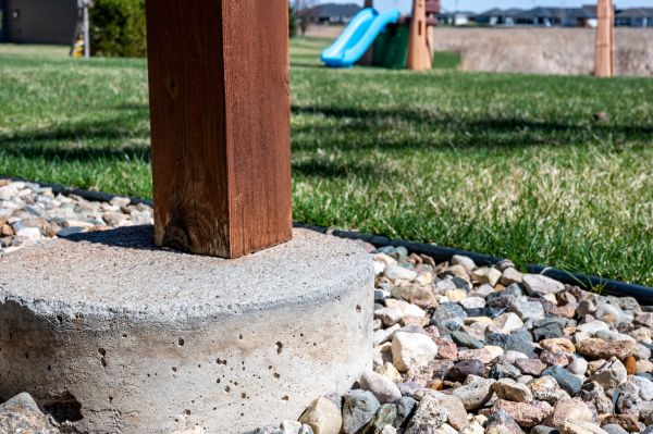 Deck Footing Installation in Noblesville