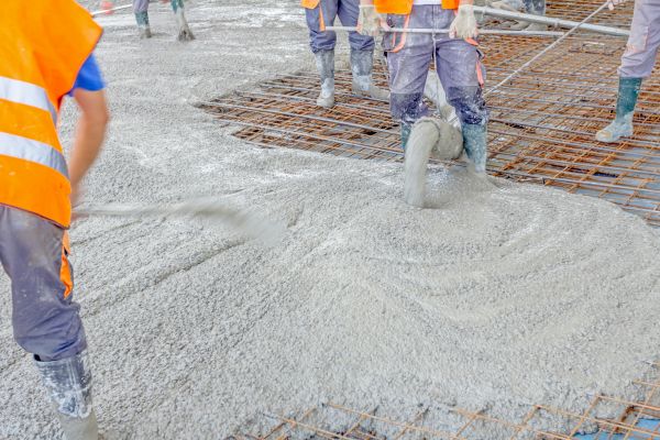 Cement Slab Pouring in Noblesville