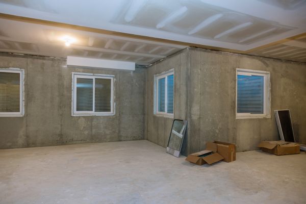 Basement Concrete Installation in Noblesville