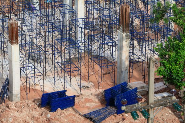 Concrete Pier Construction in Noblesville