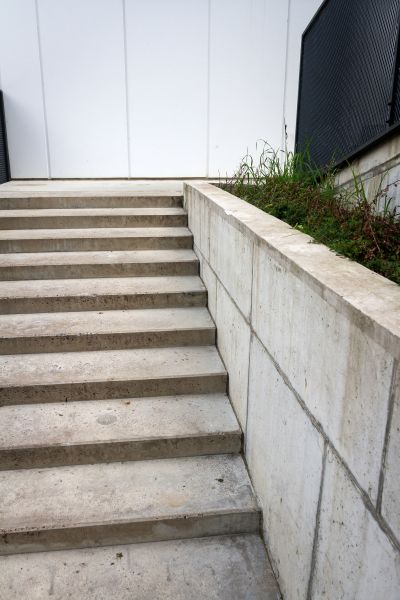 Cement Stair Installation in Noblesville