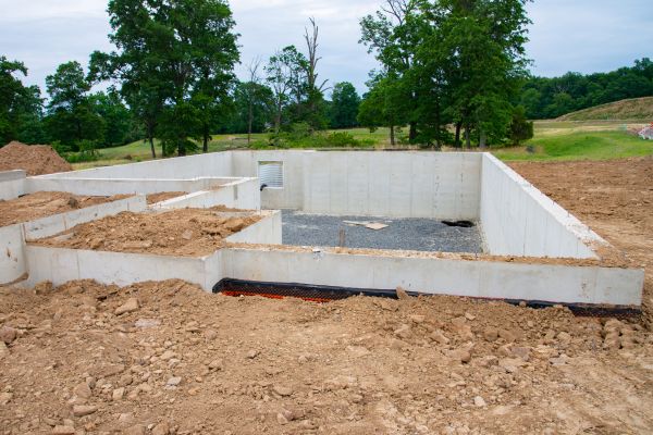 Basement Foundation Pouring in Noblesville