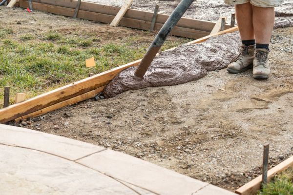 Concrete Deck Pouring in Noblesville