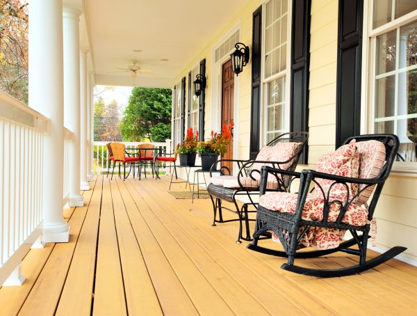 Front Porch Renovation in Noblesville