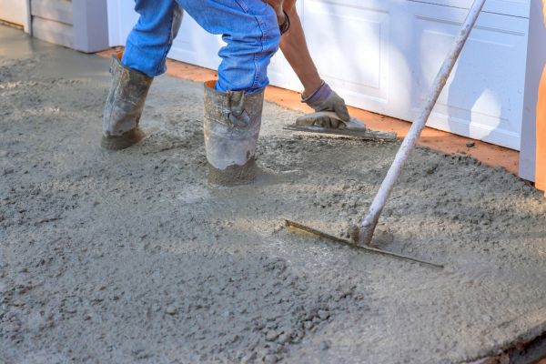 Driveway Slab Construction in Noblesville