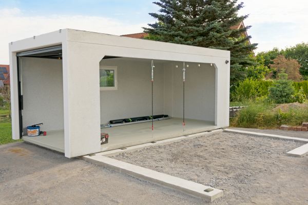Garage Foundation Installation in Noblesville