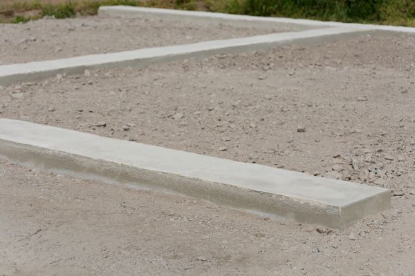 Garage Footing Installation in Noblesville