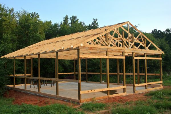 Barn Pad Installation in Noblesville