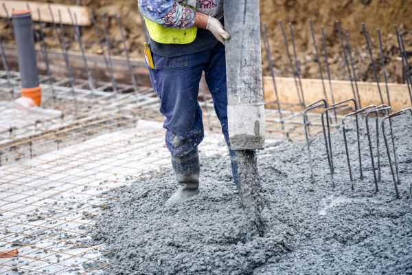Cabin Foundation Pouring in Noblesville
