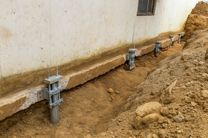 Foundation Piers Installation